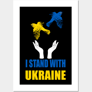 I Stand with Ukraine Posters and Art